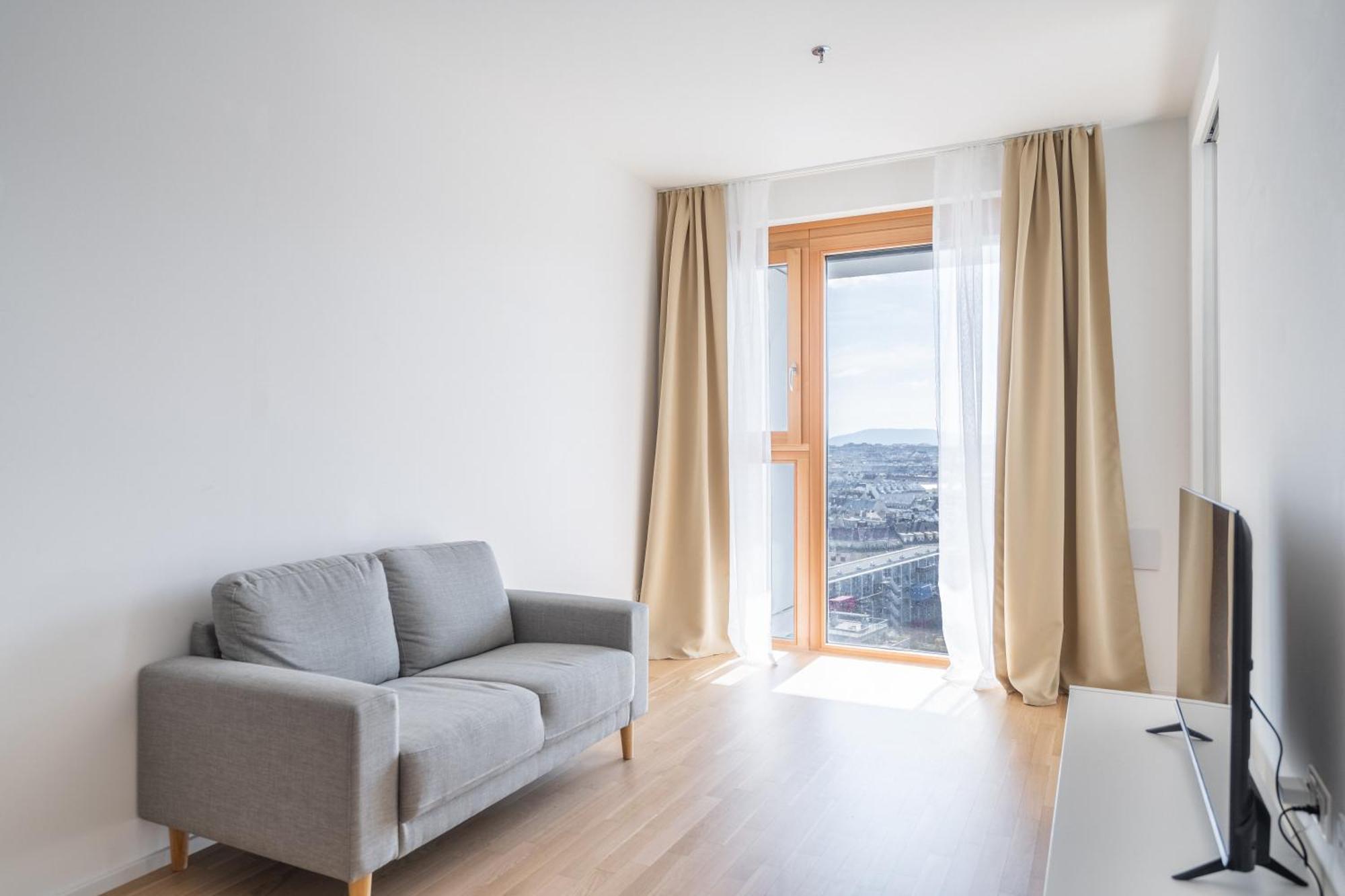Whats-App Self-Check-In - Paerchen Wohnung Am Hauptbahnhof Viena Habitación foto