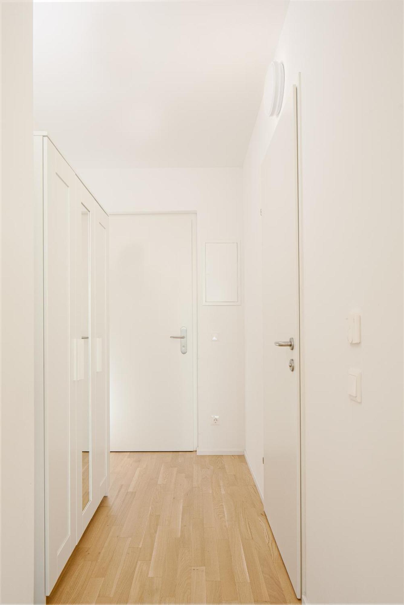 Whats-App Self-Check-In - Paerchen Wohnung Am Hauptbahnhof Viena Habitación foto